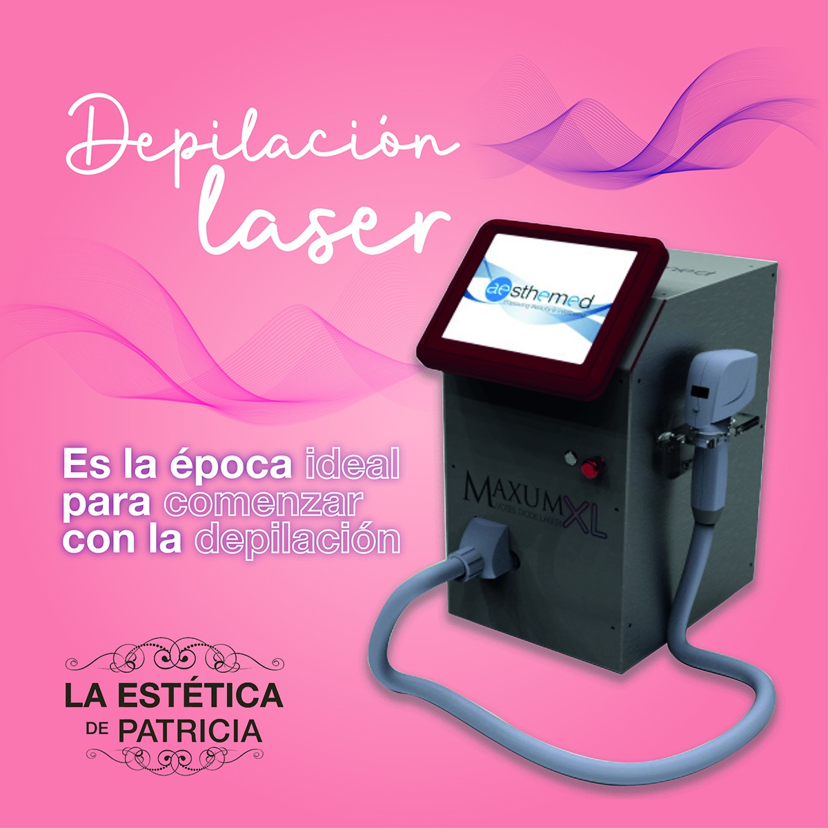 Equipo Maxum XL utilizado en la cabina
